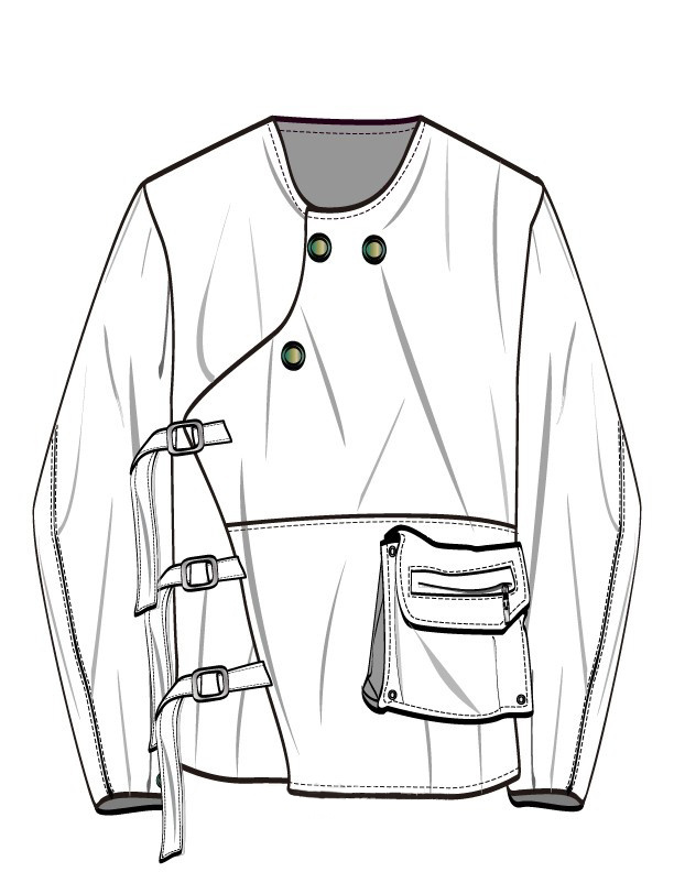 魚若藍(lán) 休閑流行服飾中的一抹靈動(dòng)色彩